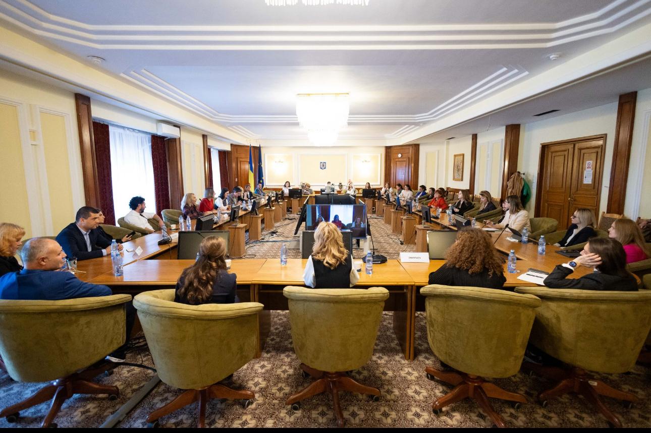 GWTL Hosts the Roundtable at Romanian Parliament on Women’s Leadership in Tech